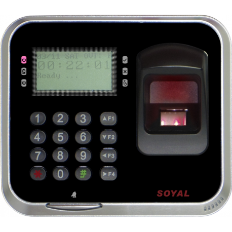 SOYAL AR-837 (EF-3DO) rejestrator czasu pracy ze skanerem biometrycznym